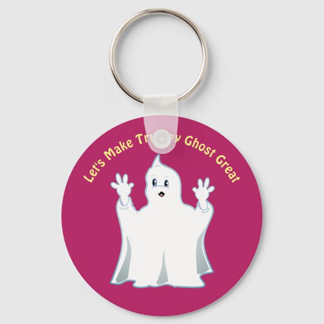 Llavero Fantasma Trumpy grande (Anverso)