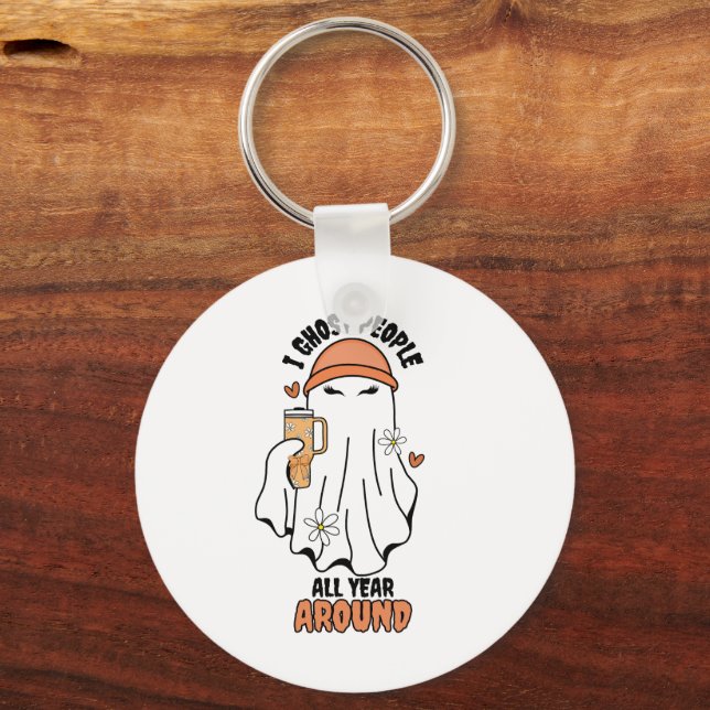 Llavero fantasmas de personas todo el año alrededor del Na (Reverso )