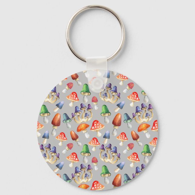 Llavero Fantásticas setas muy bonitas arrojan cacao de beb (Anverso)