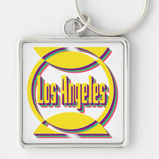 Llavero Fantástico Keychain Los Angeles 1 (Frente)