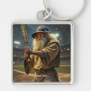 Llavero Fantasy Cute Baseball Wizard Bat