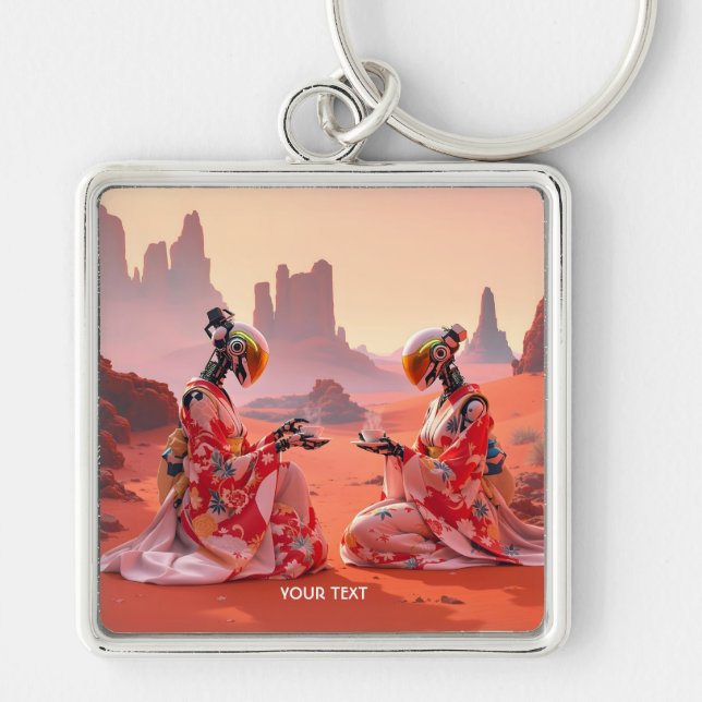 Llavero Fantasy Cute Desert Mars Tea (Frente)
