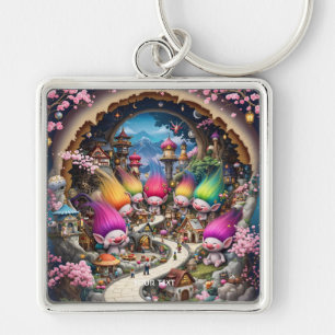 Llavero Fantasy Cute Mini Troll City