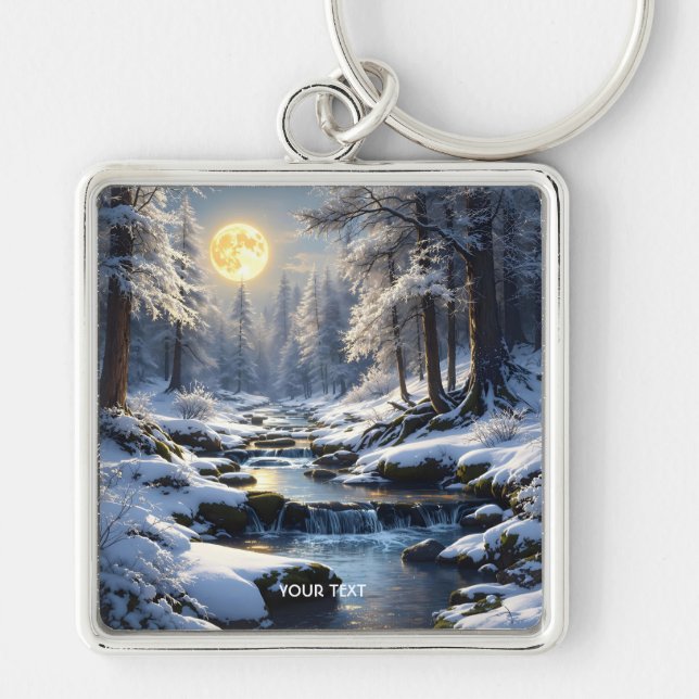 Llavero Fantasy Cute Moon WinForest (Frente)