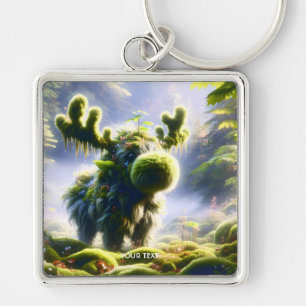 Llavero Fantasy Cute Moss Moose Forest