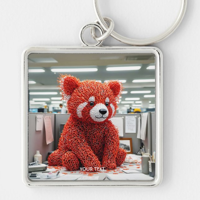 Llavero Fantasy Cute Paper Clip Bear (Frente)
