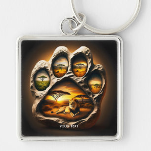 Llavero Fantasy Cute Paw Leon Stone