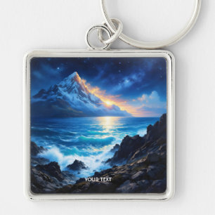 Llavero Fantasy Cute Sea Rocks Sunset