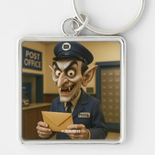 Llavero Fantasy Cute Strange Postal Worker
