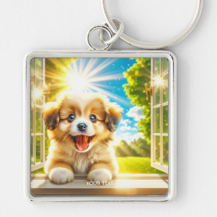 Llavero Fantasy Cute Sun Baby Dog