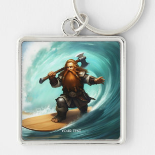 Llavero Fantasy Cute Surfer Sunny Day