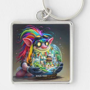 Llavero Fantasy Cute Troll Making City