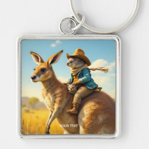 Llavero Fantasy Cute Wombat Kangaroo Koala