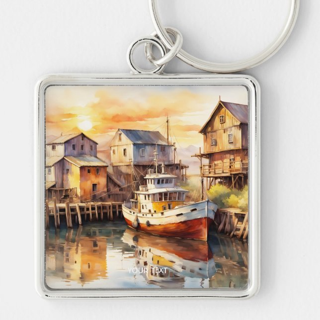 Llavero Fantasy Cute Wooshing Trawler (Frente)