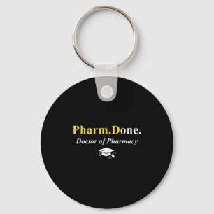 Llavero Farm.hecho. hecho doctor en farmacia pharmd
