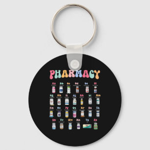 Llavero Farmacia Médico Alfabeto De Farmacia