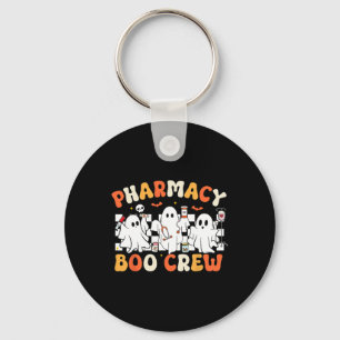 Llavero Farmacia Retro Boo Crew Fantasma Farmacéutico Saló