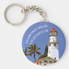 Llavero Faro de Diamond Head, O'ahu, Hawai'i Keychain