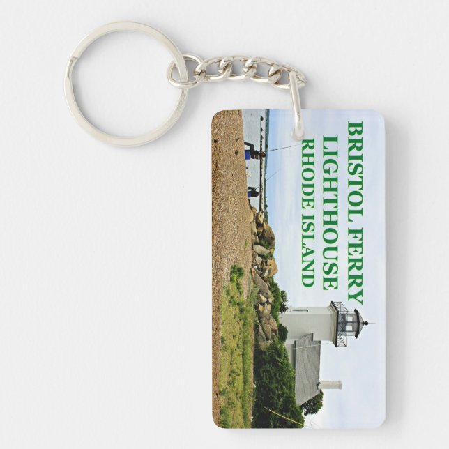 Llavero Faro de ferris Bristol, Isla Rhode (Frente)