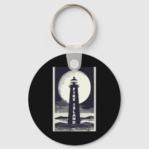 Llavero Faro de Fire Island Nueva York Luna