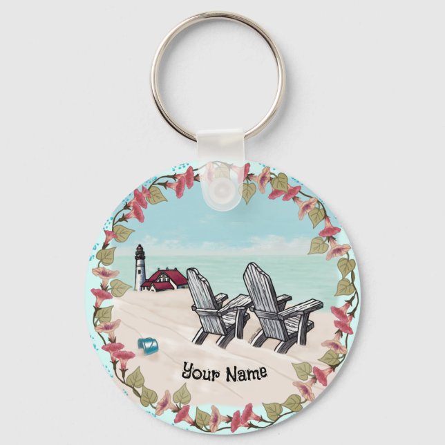 Llavero Faro de las tumbonas (Anverso)