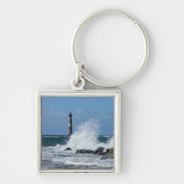 Llavero Faro de Morris Island Splash (Frente)