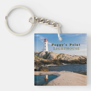 Llavero Faro de Peggys Point Atlantic Canadá