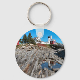 Llavero Faro de Pemaquid Point, Maine