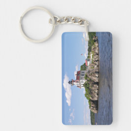 Llavero Faro de Pomham Rocks, Isla Rhode