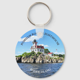 Llavero Faro de Pomham Rocks, Keychain de Island