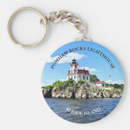 Llavero Faro de Pomham Rocks, Keychain de Island