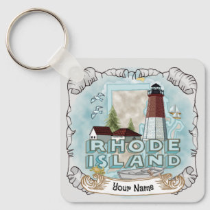 Llavero Faro de Rhode Island