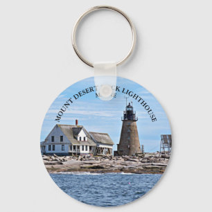 Llavero Faro de roca del desierto del Monte, Keychain de l