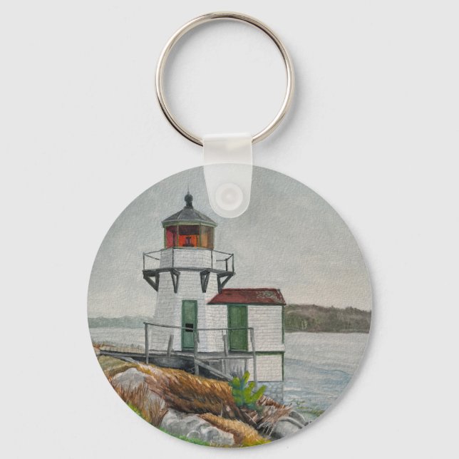 Llavero Faro de Squirrel Point (Anverso)