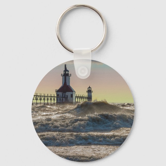 Llavero Faro de St Joseph Pintoresco (Anverso)