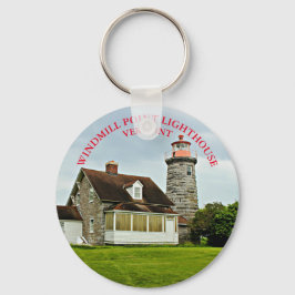 Llavero Faro de Windmill Point, cadena de claves Vermont