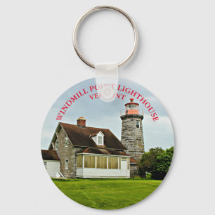 Llavero Faro de Windmill Point, cadena de claves Vermont