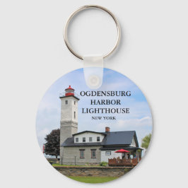 Llavero Faro del puerto de Ogdensburg, cadena de claves de