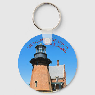 Llavero Faro del Sudeste, Keychain de Block Island RI