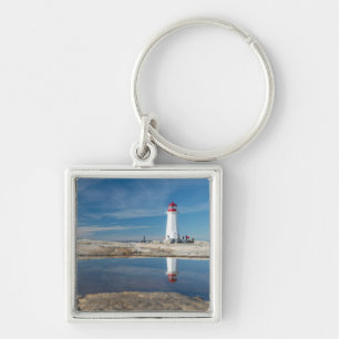 Llavero Faro el Canadá de la ensenada de Peggy