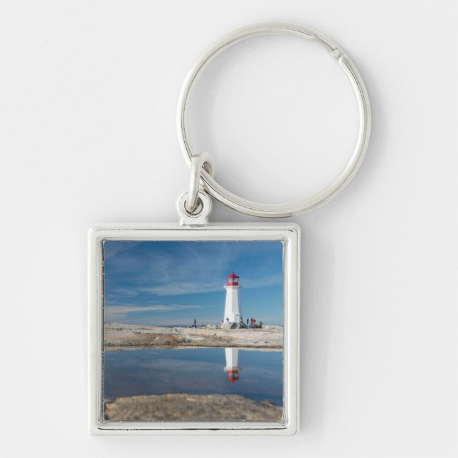 Llavero Faro el | Canadá de la ensenada de Peggy (Frente)