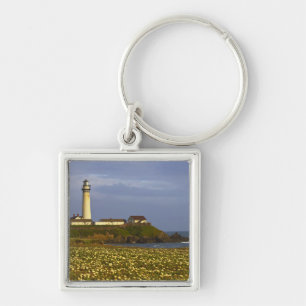 Llavero Faro en Pigeon Point State Beach en San