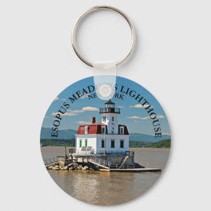 Llavero Faro Esopus Meadows, cadena Keychain de Nueva York