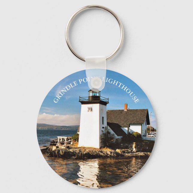 Llavero Faro Grindle Point, Anillo de claves principal (Anverso)
