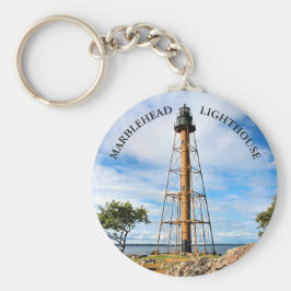 Llavero Faro Marblehead, Keychain de Massachusetts