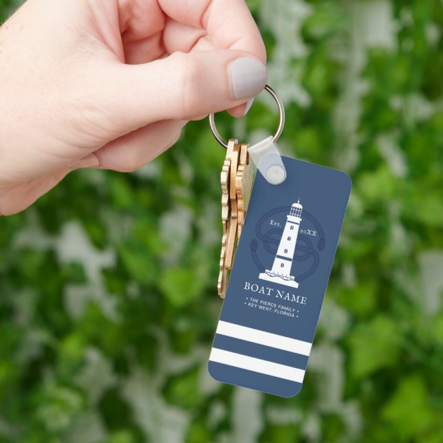 Llavero Faro Nautico Personalizado (Mano)