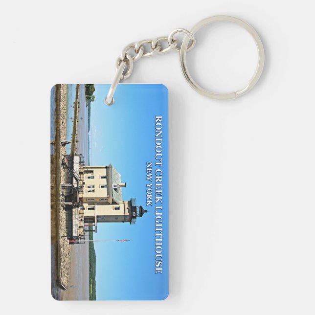 Llavero Faro Rondout Creek de Nueva York (Atrás)