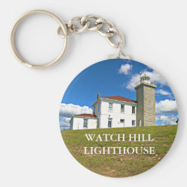 Llavero Faro Watch Hill, Keychain de Rhode Island
