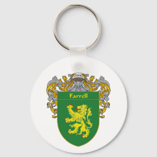 Llavero Farrell Coat of Arms (Mantled)
