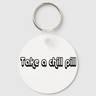 Llavero Fase de captura de los años 80 tome una píldora de